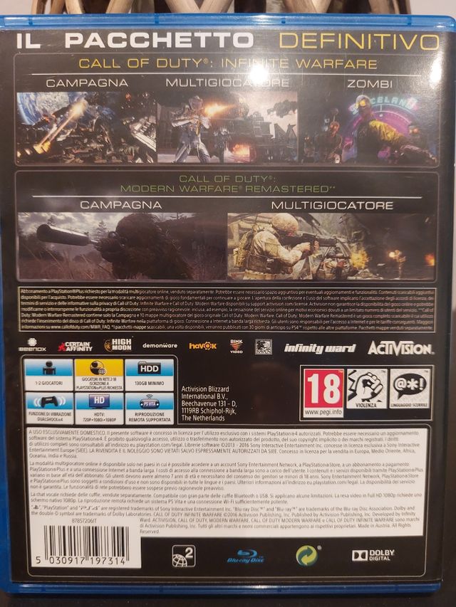 Call of Duty Infinite Warfare PS4