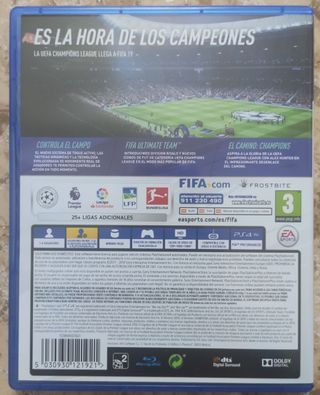 Juego PS4 FIFA 19 seminuevo!!