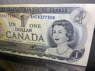1 Dolar billete Canadá