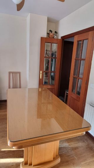 Mesa comedor madera de roble