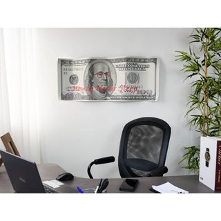 Cuadro MONEY NEVER SLEEP 93CM