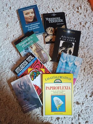 libros 2€ unidad