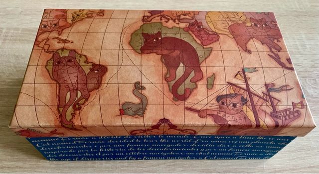 😻Coquette gomas coleteros regalo caja gatos