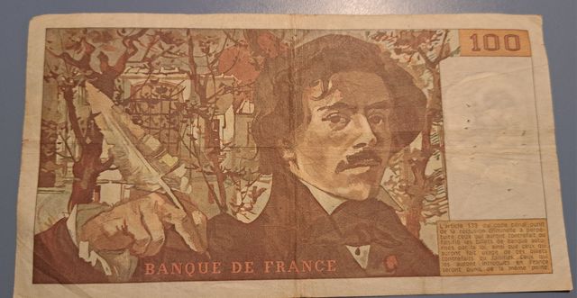 Banconota da 100 Franchi francesi 