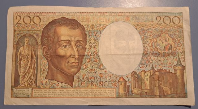Banconota da 200 Franchi francesi 