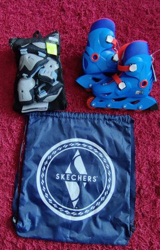 Nuevos con etiqueta. Patines en linea c protector