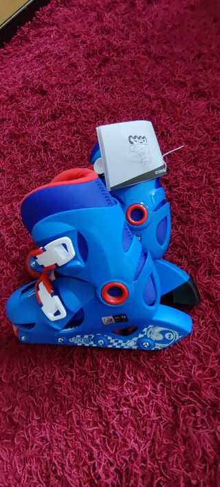 Nuevos con etiqueta. Patines en linea c protector