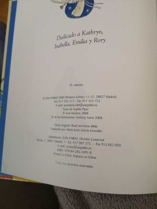 LA BIBLIA Versión infantil