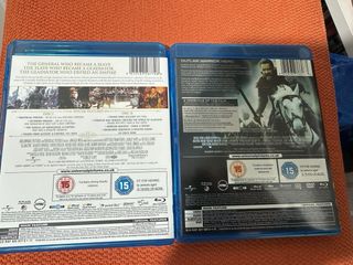 Pack Bluray Gladiator y Robin Hood