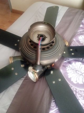 Lámpara ventilador