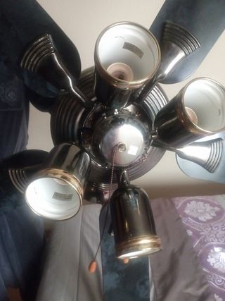 Lámpara ventilador