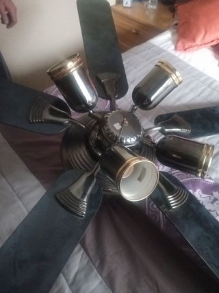 Lámpara ventilador