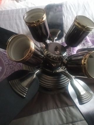 Lámpara ventilador