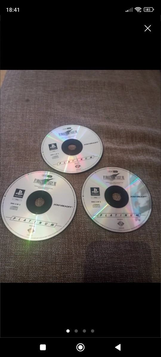 Final fantasy vii sin caja