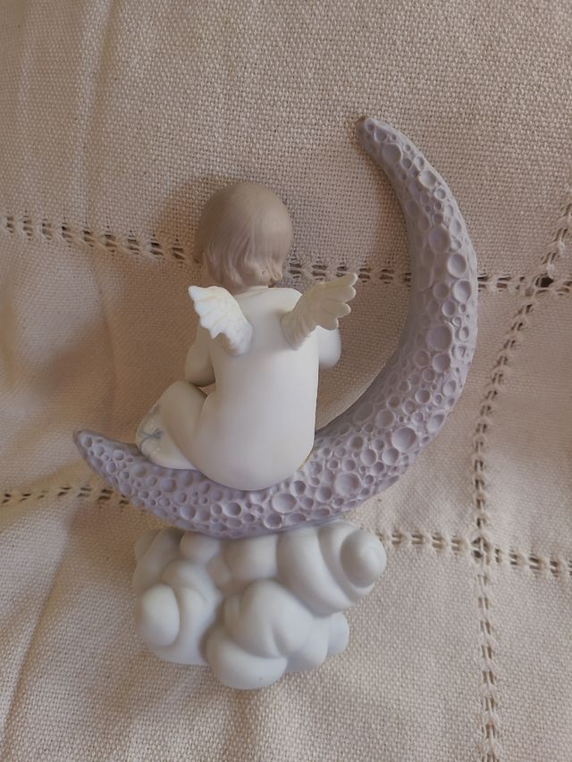 Figura Lladró Niño y Luna