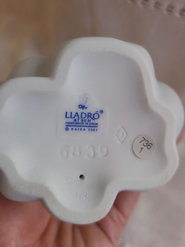 Figura Lladró Niño y Luna