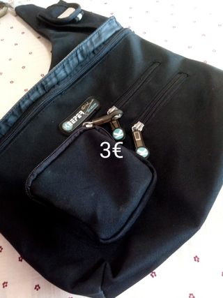 Bolsito unisex lona 