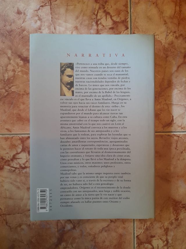 Libro Orígenes