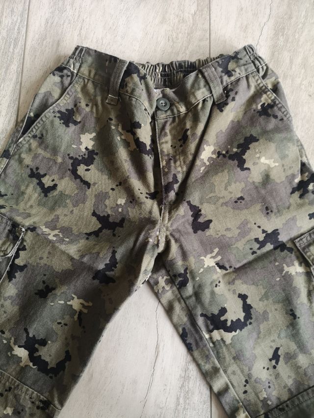 Pantaló camuflatge junior