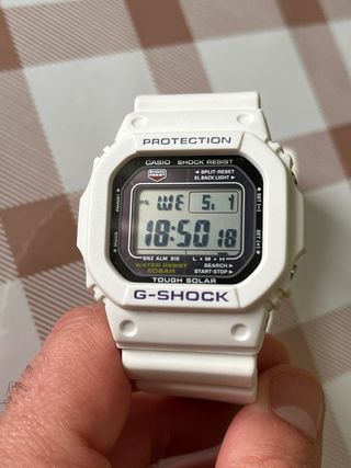 Casio G-Shock G-5600a-7 blanco de segunda mano por 250 EUR en