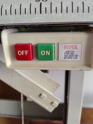 Remalladora y maquina coser industrial