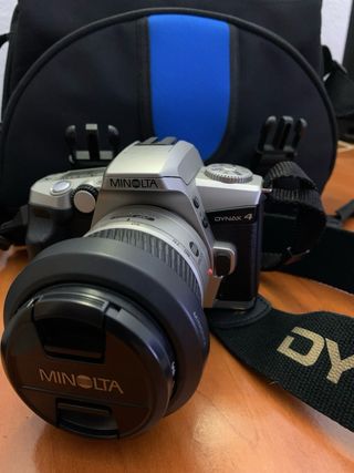 Camara de fotos Minolta Dinax4 analógica 