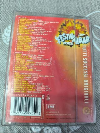 Musicassetta Festivalbar 2002