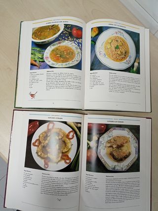 Lote libros cocina Karlos Arguiñano