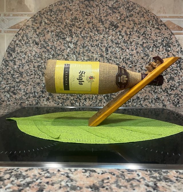 Sujeta botella artesanal