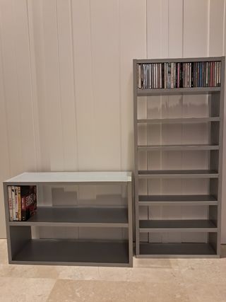 Estabteria para cd y estantaria para dvd