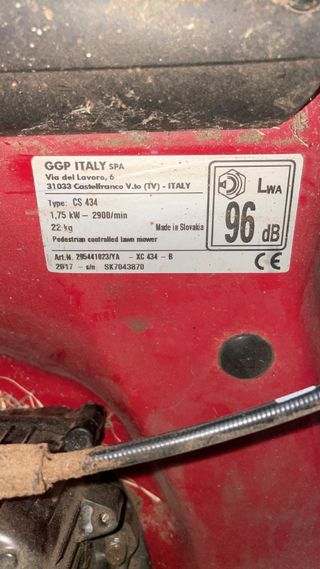 Cortacesped Castelgarden