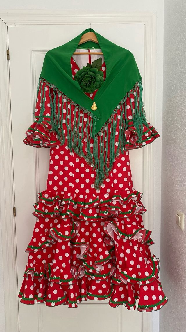 Traje de gitana/flamenca