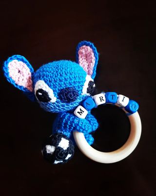 Tarta de pañales de Stich