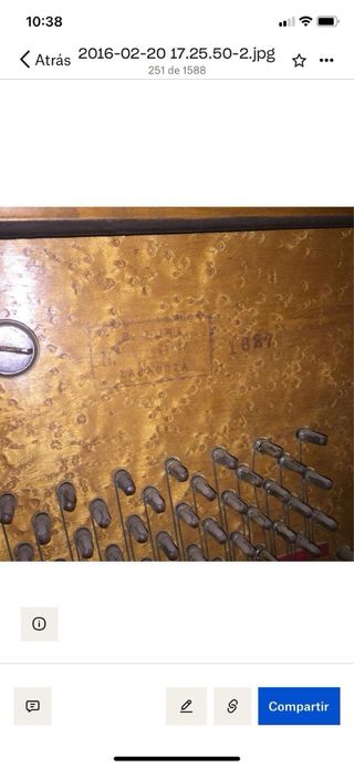 Piano aleman (de pared) - ORPHEUS