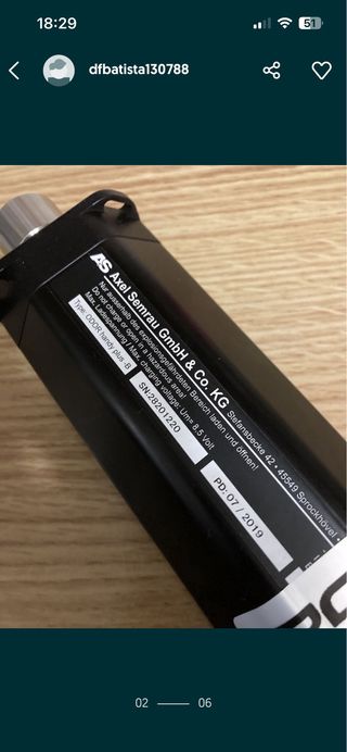 Medidor concentração ODOR handy plus Axel Semrau