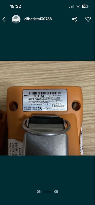 Conjunto 2 x Detector gás multigás Crowcon Tetra 3