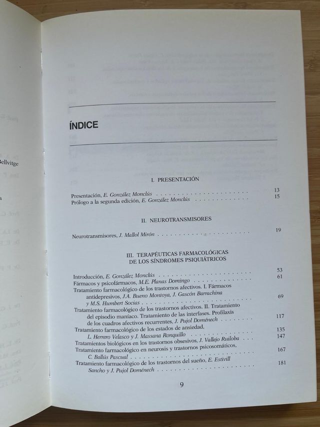 Psicofarmacología aplicada