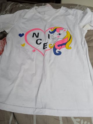 CAMISETAS NIÑA + 9 AÑOS