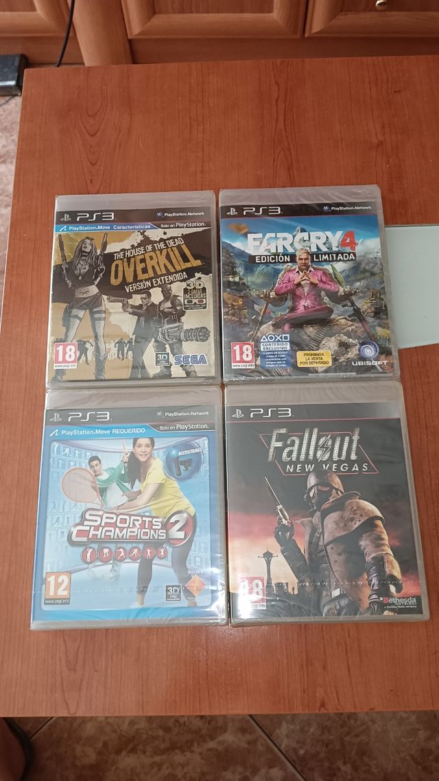 Pack de 10 Juegos de PS3 precintados.