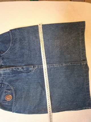 Gonna vintage in denim Trussardi jeans 
