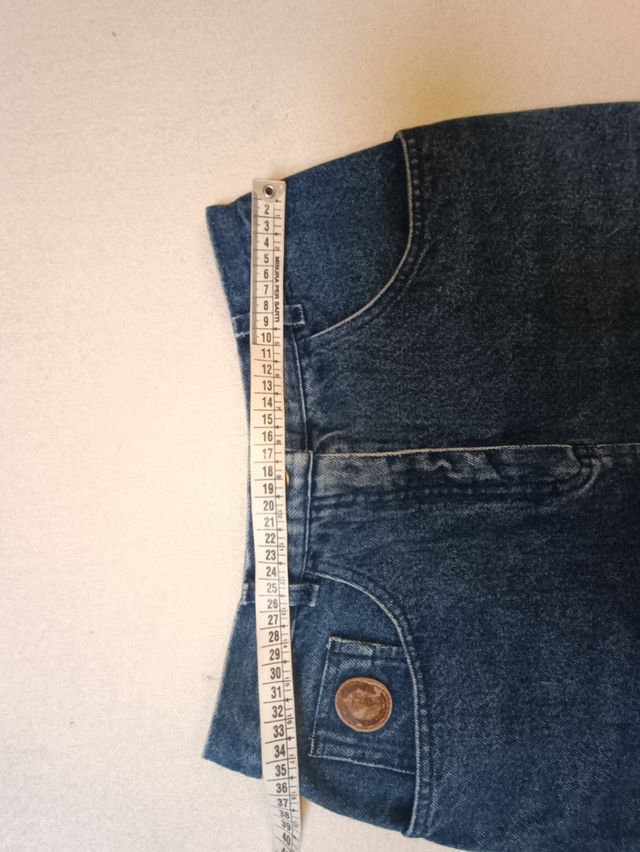 Gonna vintage in denim Trussardi jeans