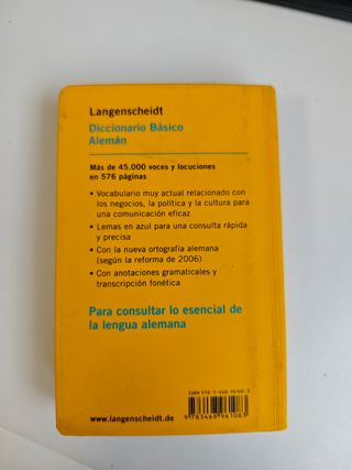 Diccionario Básico Alemán - Español