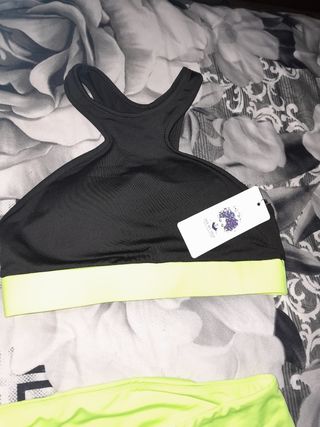 Mallas y top talla S 