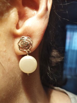Pendientes de plata mujer 