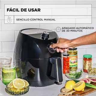 Freidora de aire Crux de 3,5 L precalentamiento