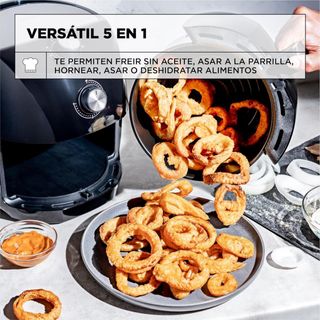 Freidora de aire Crux de 3,5 L precalentamiento