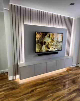 Murale per la televisione