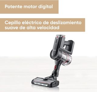 Aspiradora inalámbrica de mano y escoba 2 en 1.