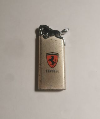 Accendino Ferrari vintage ricaricabile formula uno