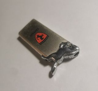 Accendino Ferrari vintage ricaricabile formula uno